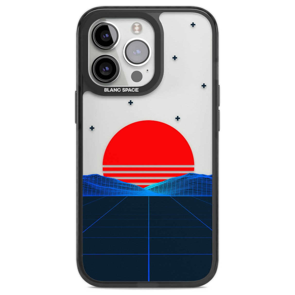 Japanese Sunset Vaporwave Phone Case iPhone 13 Pro / Black Impact Case,iPhone 14 Pro / Black Impact Case,iPhone 15 Pro Max / Black Impact Case,iPhone 15 Pro / Black Impact Case Blanc Space