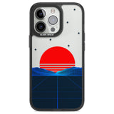 Japanese Sunset Vaporwave Phone Case iPhone 13 Pro / Black Impact Case,iPhone 14 Pro / Black Impact Case,iPhone 15 Pro Max / Black Impact Case,iPhone 15 Pro / Black Impact Case Blanc Space