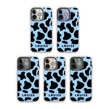 Personalised Blue and Black Cow Print Custom Phone Case iPhone 15 Pro Max / Black Impact Case,iPhone 15 Plus / Black Impact Case,iPhone 15 Pro / Black Impact Case,iPhone 15 / Black Impact Case,iPhone 15 Pro Max / Impact Case,iPhone 15 Plus / Impact Case,iPhone 15 Pro / Impact Case,iPhone 15 / Impact Case,iPhone 15 Pro Max / Magsafe Black Impact Case,iPhone 15 Plus / Magsafe Black Impact Case,iPhone 15 Pro / Magsafe Black Impact Case,iPhone 15 / Magsafe Black Impact Case,iPhone 14 Pro Max / Black Impact Case