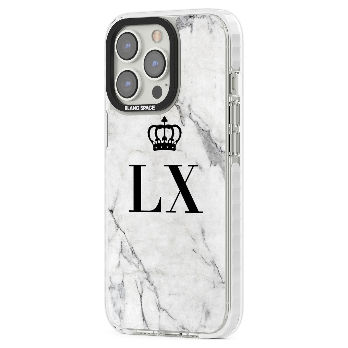 Personalised Initials with Crown on White Marble Custom Phone Case iPhone 15 Pro Max / Black Impact Case,iPhone 15 Plus / Black Impact Case,iPhone 15 Pro / Black Impact Case,iPhone 15 / Black Impact Case,iPhone 15 Pro Max / Impact Case,iPhone 15 Plus / Impact Case,iPhone 15 Pro / Impact Case,iPhone 15 / Impact Case,iPhone 15 Pro Max / Magsafe Black Impact Case,iPhone 15 Plus / Magsafe Black Impact Case,iPhone 15 Pro / Magsafe Black Impact Case,iPhone 15 / Magsafe Black Impact Case,iPhone 14 Pro Max / Black 