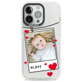 Personalised Love Instant Film Photo Custom Phone Case iPhone 13 Pro / Impact Case,iPhone 14 Pro / Impact Case,iPhone 15 Pro Max / Impact Case,iPhone 15 Pro / Impact Case Blanc Space