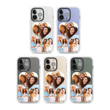 Personalised Heart Photo GridPhone Case for iPhone 14 Pro