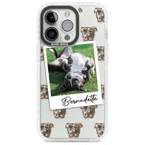 Personalised Staffordshire Bull Terrier - Dog Photo Custom Phone Case iPhone 13 Pro / Impact Case,iPhone 14 Pro / Impact Case,iPhone 15 Pro Max / Impact Case,iPhone 15 Pro / Impact Case Blanc Space