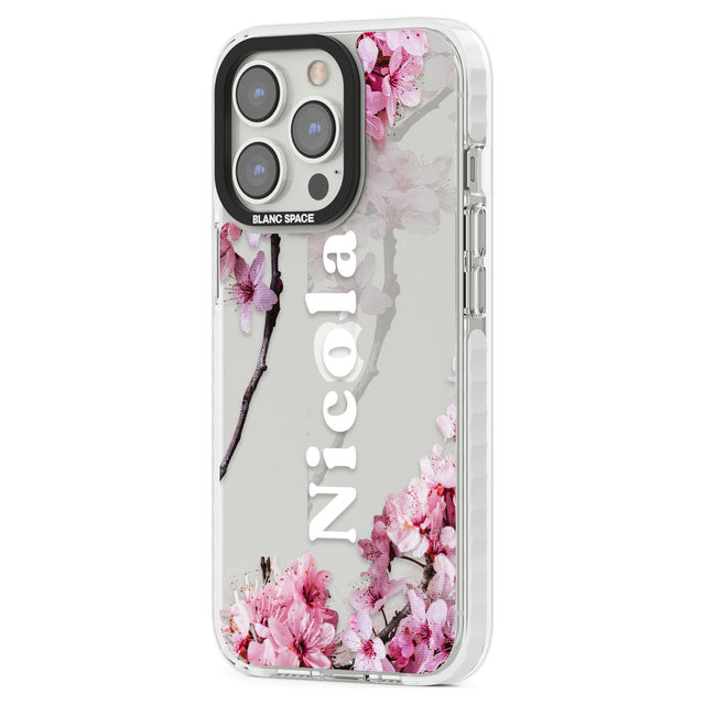 Personalised Cherry Blossoms with Text Custom Phone Case iPhone 15 Pro Max / Black Impact Case,iPhone 15 Plus / Black Impact Case,iPhone 15 Pro / Black Impact Case,iPhone 15 / Black Impact Case,iPhone 15 Pro Max / Impact Case,iPhone 15 Plus / Impact Case,iPhone 15 Pro / Impact Case,iPhone 15 / Impact Case,iPhone 15 Pro Max / Magsafe Black Impact Case,iPhone 15 Plus / Magsafe Black Impact Case,iPhone 15 Pro / Magsafe Black Impact Case,iPhone 15 / Magsafe Black Impact Case,iPhone 14 Pro Max / Black Impact Cas