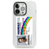 Personalised Hawaii Driving License Custom Phone Case iPhone 13 Pro / Impact Case,iPhone 14 Pro / Impact Case,iPhone 15 Pro Max / Impact Case,iPhone 15 Pro / Impact Case Blanc Space