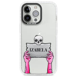 Personalised Grave Plaque Custom Phone Case iPhone 13 Pro / Impact Case,iPhone 14 Pro / Impact Case,iPhone 15 Pro Max / Impact Case,iPhone 15 Pro / Impact Case Blanc Space