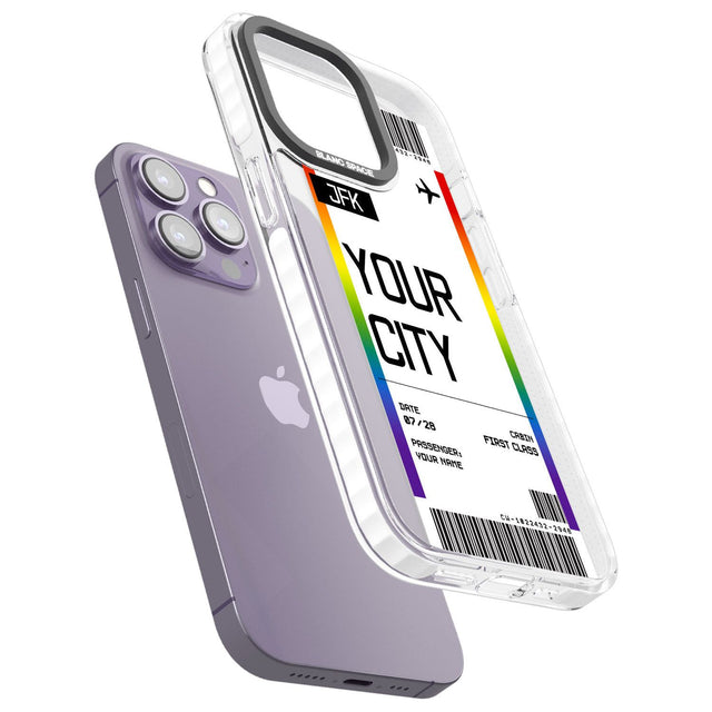 Pride Boarding Pass (Limited Edition)Phone Case for iPhone 14 Pro