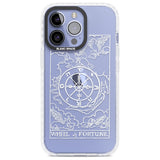 Personalised Wheel of Fortune Tarot Card - White Transparent Custom Phone Case iPhone 13 Pro / Impact Case,iPhone 14 Pro / Impact Case,iPhone 15 Pro Max / Impact Case,iPhone 15 Pro / Impact Case Blanc Space