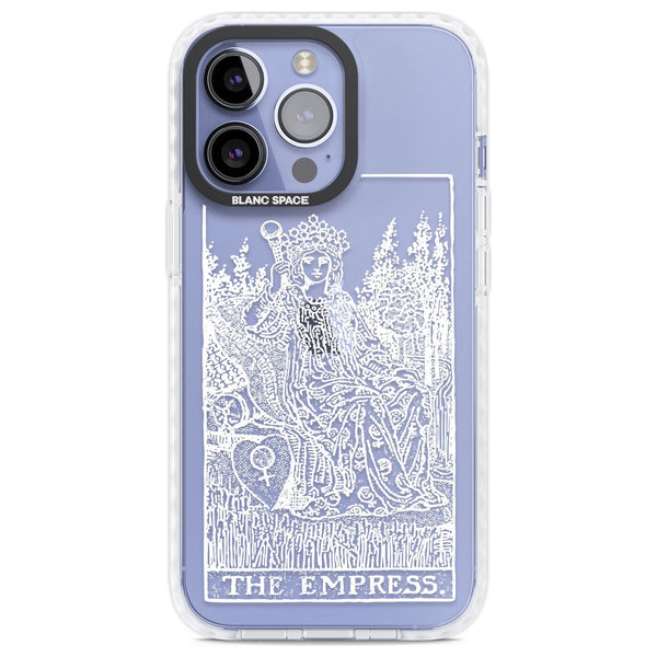Personalised The Empress Tarot Card (White)