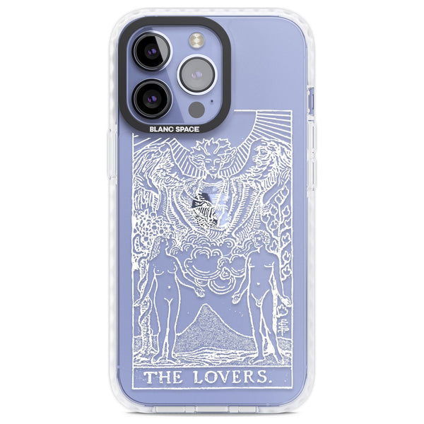 Personalised The Lovers Tarot Card (White)