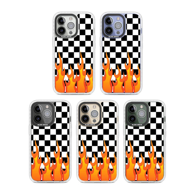 Checkered Fire Phone Case iPhone 15 Pro Max / Black Impact Case,iPhone 15 Plus / Black Impact Case,iPhone 15 Pro / Black Impact Case,iPhone 15 / Black Impact Case,iPhone 15 Pro Max / Impact Case,iPhone 15 Plus / Impact Case,iPhone 15 Pro / Impact Case,iPhone 15 / Impact Case,iPhone 15 Pro Max / Magsafe Black Impact Case,iPhone 15 Plus / Magsafe Black Impact Case,iPhone 15 Pro / Magsafe Black Impact Case,iPhone 15 / Magsafe Black Impact Case,iPhone 14 Pro Max / Black Impact Case,iPhone 14 Plus / Black Impact