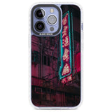 Large Kanji Sign - Neon Cities Photographs Phone Case iPhone 13 Pro / Impact Case,iPhone 14 Pro / Impact Case,iPhone 15 Pro Max / Impact Case,iPhone 15 Pro / Impact Case Blanc Space