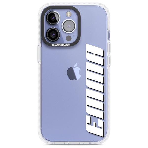 Personalised Vertical Bold Name