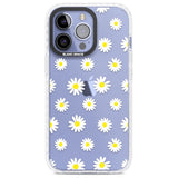 White Daisy Pattern (Clear)