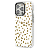 Gold Look on White Dalmatian Polka Dot Spots Phone Case iPhone 15 Pro Max / Black Impact Case,iPhone 15 Plus / Black Impact Case,iPhone 15 Pro / Black Impact Case,iPhone 15 / Black Impact Case,iPhone 15 Pro Max / Impact Case,iPhone 15 Plus / Impact Case,iPhone 15 Pro / Impact Case,iPhone 15 / Impact Case,iPhone 15 Pro Max / Magsafe Black Impact Case,iPhone 15 Plus / Magsafe Black Impact Case,iPhone 15 Pro / Magsafe Black Impact Case,iPhone 15 / Magsafe Black Impact Case,iPhone 14 Pro Max / Black Impact Case