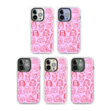 Girl Portrait Doodles in Pink & Red Phone Case iPhone 15 Pro Max / Black Impact Case,iPhone 15 Plus / Black Impact Case,iPhone 15 Pro / Black Impact Case,iPhone 15 / Black Impact Case,iPhone 15 Pro Max / Impact Case,iPhone 15 Plus / Impact Case,iPhone 15 Pro / Impact Case,iPhone 15 / Impact Case,iPhone 15 Pro Max / Magsafe Black Impact Case,iPhone 15 Plus / Magsafe Black Impact Case,iPhone 15 Pro / Magsafe Black Impact Case,iPhone 15 / Magsafe Black Impact Case,iPhone 14 Pro Max / Black Impact Case,iPhone 1