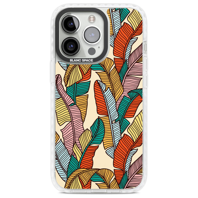 Abstract LeavesPhone Case for iPhone 14 Pro