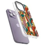 Abstract LeavesPhone Case for iPhone 14 Pro