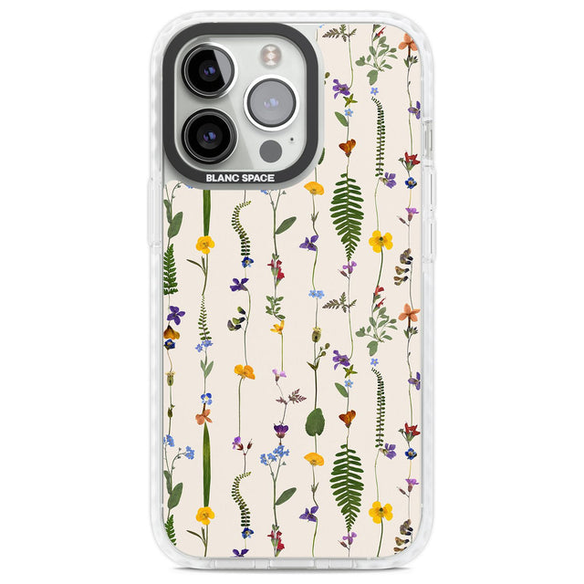 Wildflower Chain Design - Cream