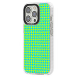 Neon Lime & Turquoise Houndstooth Pattern Phone Case iPhone 15 Pro Max / Black Impact Case,iPhone 15 Plus / Black Impact Case,iPhone 15 Pro / Black Impact Case,iPhone 15 / Black Impact Case,iPhone 15 Pro Max / Impact Case,iPhone 15 Plus / Impact Case,iPhone 15 Pro / Impact Case,iPhone 15 / Impact Case,iPhone 15 Pro Max / Magsafe Black Impact Case,iPhone 15 Plus / Magsafe Black Impact Case,iPhone 15 Pro / Magsafe Black Impact Case,iPhone 15 / Magsafe Black Impact Case,iPhone 14 Pro Max / Black Impact Case,iP