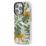 Two Jaguars & Foliage Jungle Cat Pattern