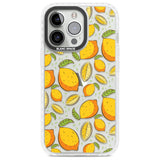 Lemon Pattern Phone Case iPhone 13 Pro / Impact Case,iPhone 14 Pro / Impact Case,iPhone 15 Pro Max / Impact Case,iPhone 15 Pro / Impact Case Blanc Space