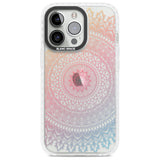 Large Rainbow Mandala Phone Case iPhone 13 Pro / Impact Case,iPhone 14 Pro / Impact Case,iPhone 15 Pro Max / Impact Case,iPhone 15 Pro / Impact Case Blanc Space