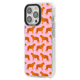 Tigers on Pink Pattern