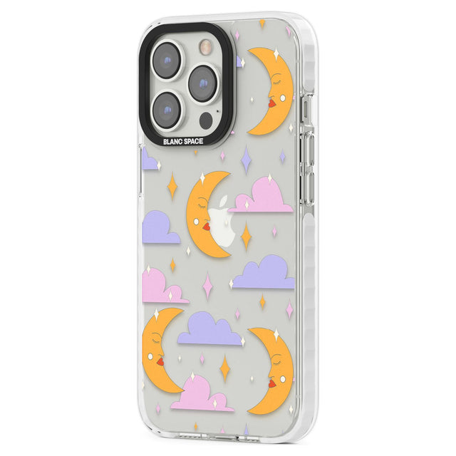 Moons & CloudsPhone Case for iPhone 14 Pro