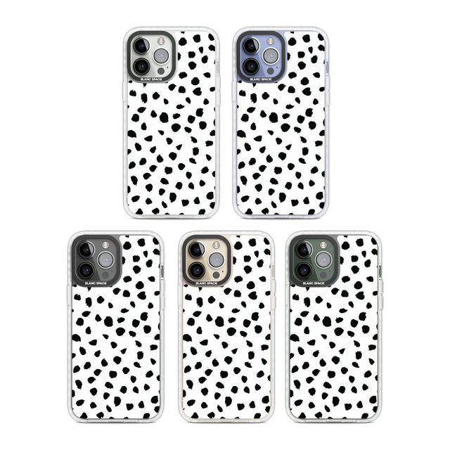 White Dalmatian Print