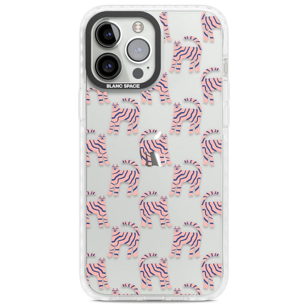 Pink And Blue Cat Pattern
