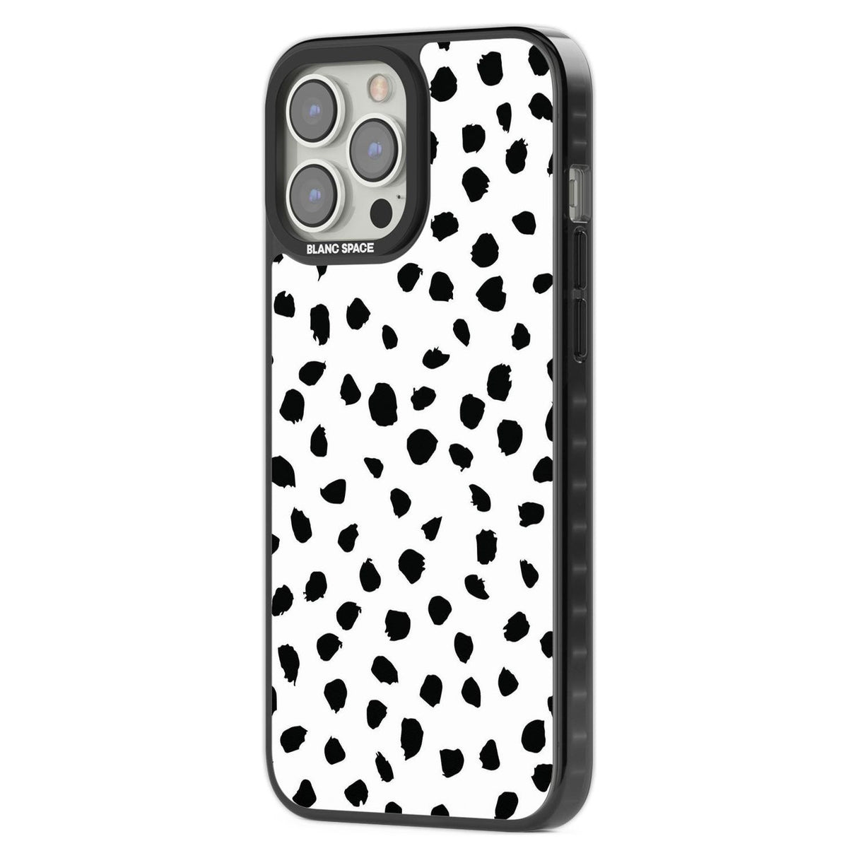 White Dalmatian Print