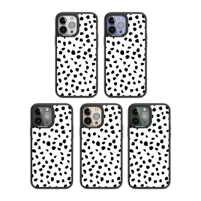 White Dalmatian Print