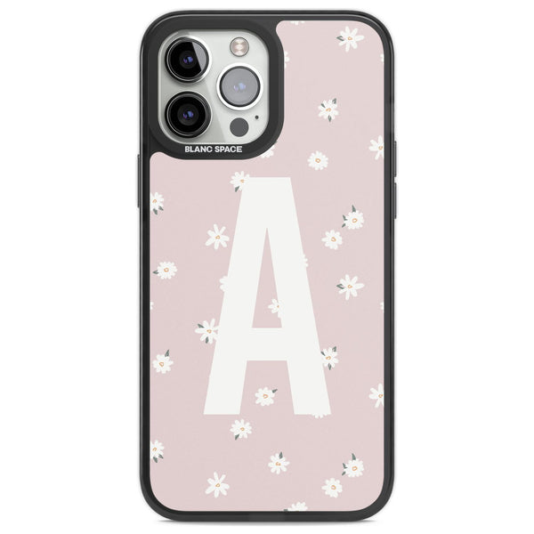 Personalised Pink Daisy Initial