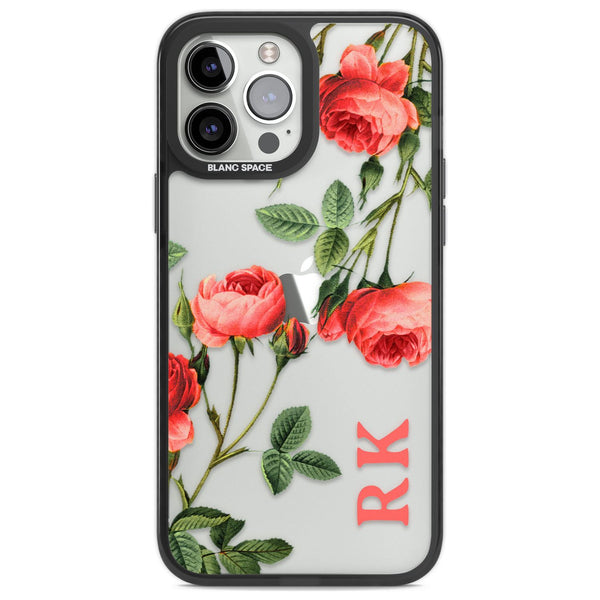 Personalised Vintage Floral Rose