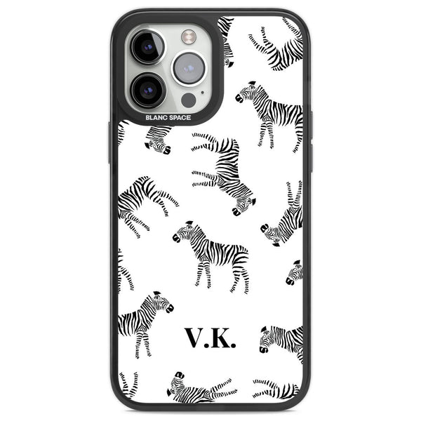 Personalised Monochrome Zebra