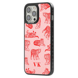 Personalised Red Tiger Outlines on Pink Custom Phone Case iPhone 15 Pro Max / Black Impact Case,iPhone 15 Plus / Black Impact Case,iPhone 15 Pro / Black Impact Case,iPhone 15 / Black Impact Case,iPhone 15 Pro Max / Impact Case,iPhone 15 Plus / Impact Case,iPhone 15 Pro / Impact Case,iPhone 15 / Impact Case,iPhone 15 Pro Max / Magsafe Black Impact Case,iPhone 15 Plus / Magsafe Black Impact Case,iPhone 15 Pro / Magsafe Black Impact Case,iPhone 15 / Magsafe Black Impact Case,iPhone 14 Pro Max / Black Impact Ca