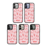 Personalised Red Elephant Outlines on Pink Custom Phone Case iPhone 15 Pro Max / Black Impact Case,iPhone 15 Plus / Black Impact Case,iPhone 15 Pro / Black Impact Case,iPhone 15 / Black Impact Case,iPhone 15 Pro Max / Impact Case,iPhone 15 Plus / Impact Case,iPhone 15 Pro / Impact Case,iPhone 15 / Impact Case,iPhone 15 Pro Max / Magsafe Black Impact Case,iPhone 15 Plus / Magsafe Black Impact Case,iPhone 15 Pro / Magsafe Black Impact Case,iPhone 15 / Magsafe Black Impact Case,iPhone 14 Pro Max / Black Impact