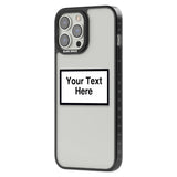 Personalised Create your own Warning Label Phone Case for iPhone 14 Pro Max