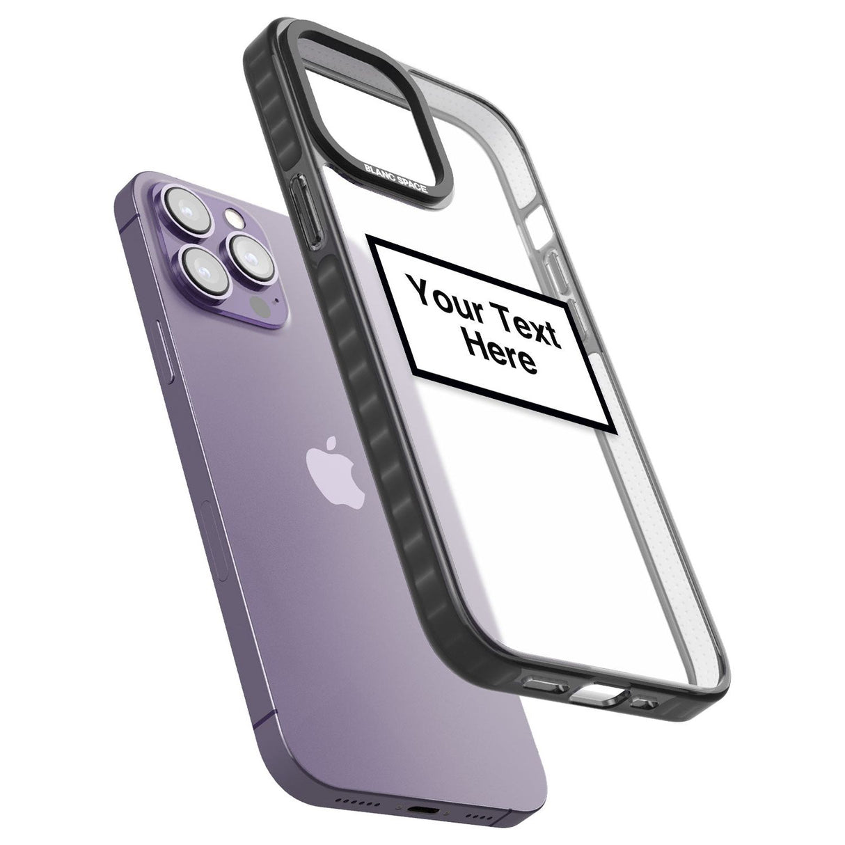 Personalised Create your own Warning Label Phone Case for iPhone 14 Pro Max