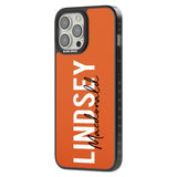 Personalised Bold Name: Orange Custom Phone Case iPhone 15 Pro Max / Black Impact Case,iPhone 15 Plus / Black Impact Case,iPhone 15 Pro / Black Impact Case,iPhone 15 / Black Impact Case,iPhone 15 Pro Max / Impact Case,iPhone 15 Plus / Impact Case,iPhone 15 Pro / Impact Case,iPhone 15 / Impact Case,iPhone 15 Pro Max / Magsafe Black Impact Case,iPhone 15 Plus / Magsafe Black Impact Case,iPhone 15 Pro / Magsafe Black Impact Case,iPhone 15 / Magsafe Black Impact Case,iPhone 14 Pro Max / Black Impact Case,iPhone