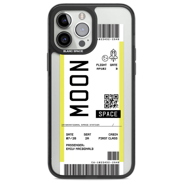 Personalised Moon Travel Ticket