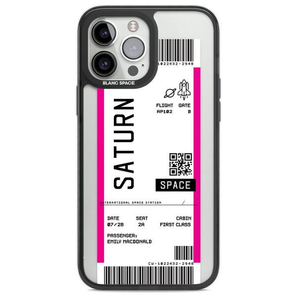 Personalised Saturn Travel Ticket