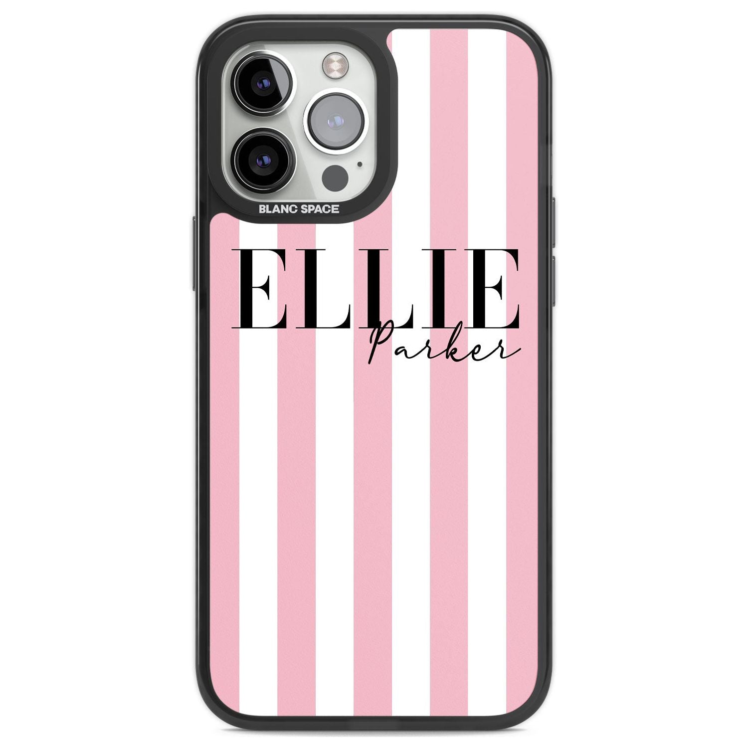 White Stars on Clear Phone Case for iPhone 14 Pro Max