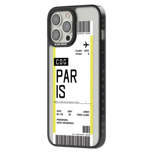 Personalised Paris Boarding Pass Custom Phone Case iPhone 15 Pro Max / Black Impact Case,iPhone 15 Plus / Black Impact Case,iPhone 15 Pro / Black Impact Case,iPhone 15 / Black Impact Case,iPhone 15 Pro Max / Impact Case,iPhone 15 Plus / Impact Case,iPhone 15 Pro / Impact Case,iPhone 15 / Impact Case,iPhone 15 Pro Max / Magsafe Black Impact Case,iPhone 15 Plus / Magsafe Black Impact Case,iPhone 15 Pro / Magsafe Black Impact Case,iPhone 15 / Magsafe Black Impact Case,iPhone 14 Pro Max / Black Impact Case,iPho