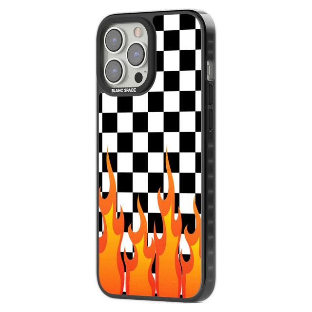 Checkered Fire Phone Case iPhone 15 Pro Max / Black Impact Case,iPhone 15 Plus / Black Impact Case,iPhone 15 Pro / Black Impact Case,iPhone 15 / Black Impact Case,iPhone 15 Pro Max / Impact Case,iPhone 15 Plus / Impact Case,iPhone 15 Pro / Impact Case,iPhone 15 / Impact Case,iPhone 15 Pro Max / Magsafe Black Impact Case,iPhone 15 Plus / Magsafe Black Impact Case,iPhone 15 Pro / Magsafe Black Impact Case,iPhone 15 / Magsafe Black Impact Case,iPhone 14 Pro Max / Black Impact Case,iPhone 14 Plus / Black Impact