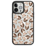 Cocker Spaniel (Brown) Watercolour Dog Pattern Phone Case iPhone 14 Pro Max / Black Impact Case,iPhone 13 Pro Max / Black Impact Case Blanc Space