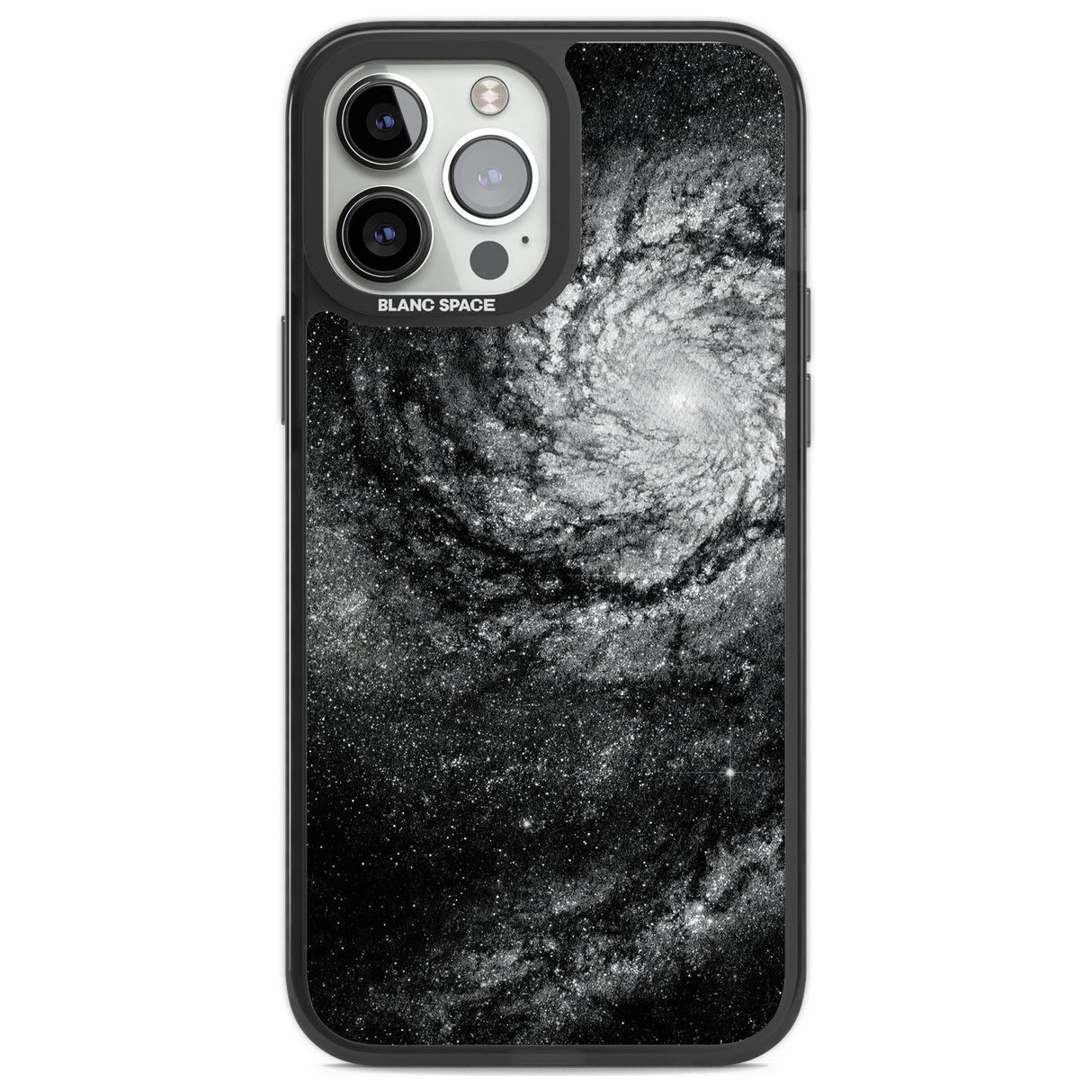 Night Sky Galaxies: Milky Way Galaxy Phone Case iPhone 14 Pro Max / Black Impact Case,iPhone 13 Pro Max / Black Impact Case Blanc Space