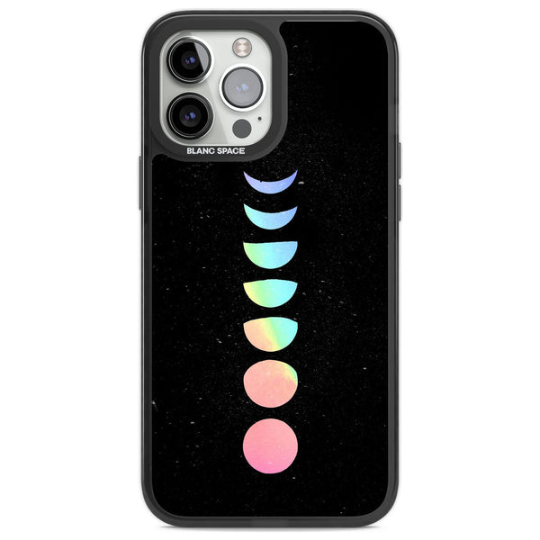 Pastel Moon Phases