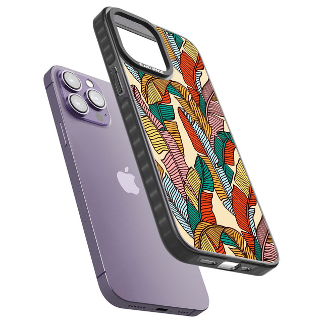 Abstract LeavesPhone Case for iPhone 14 Pro Max